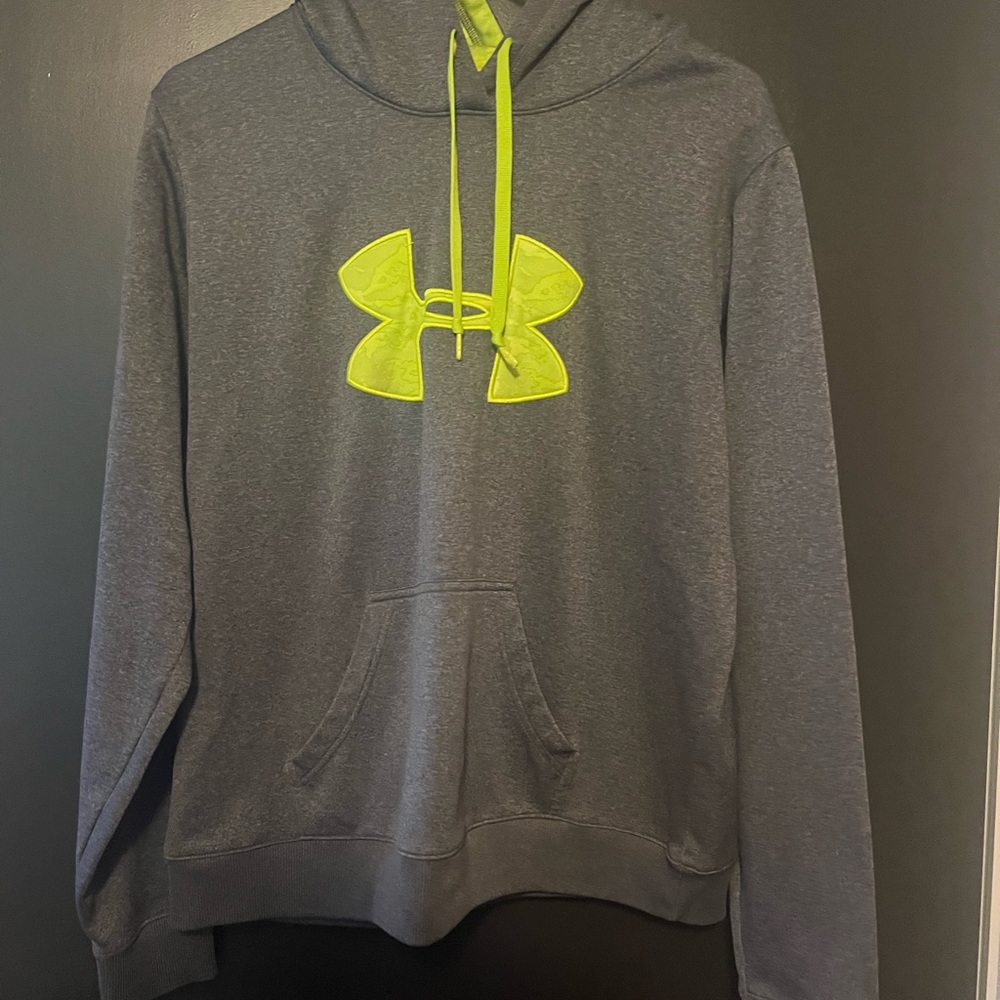 Gray Under Armour Hoodie